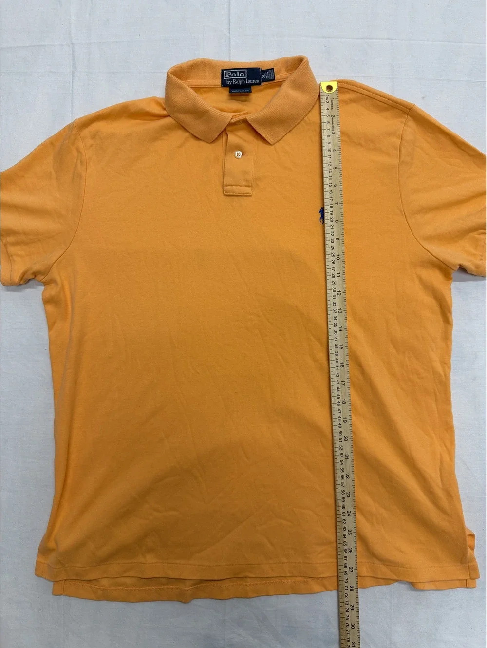 Polo Ralph Lauren Custom Fit Orange Polo Shirt XL